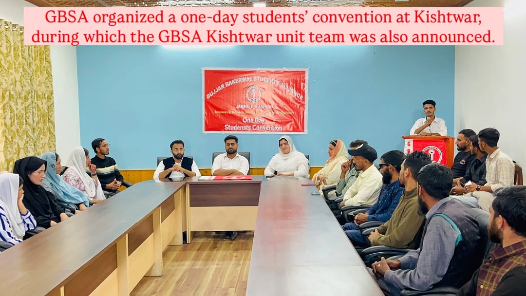 GBSA held an interactive program in Kishtwar
